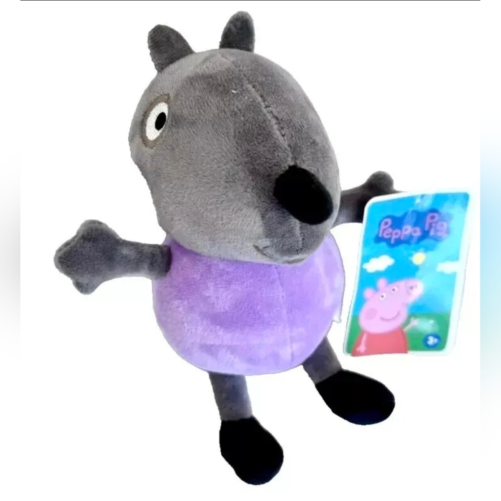 Peppa Pig Plush Toy 10 inch Danny the Dog  NWT Soft Collectible Plush
